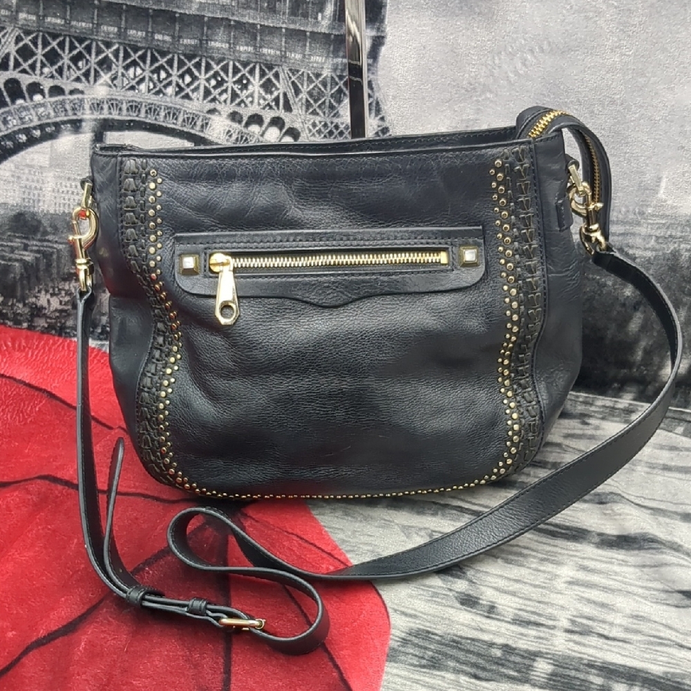 Rebecca Minkoff Gold Studded Shoulder Bag